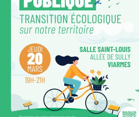 Réunion publique transition écologique