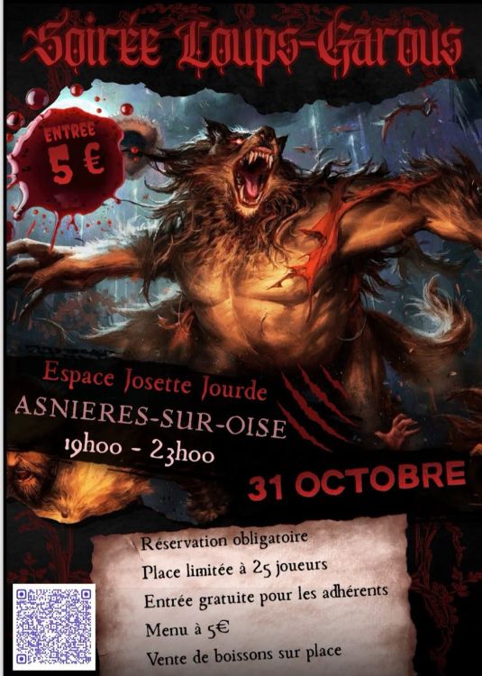 Soirée Loups Garou 2026