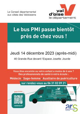 Affiche bus PMI 14 décembre 2023