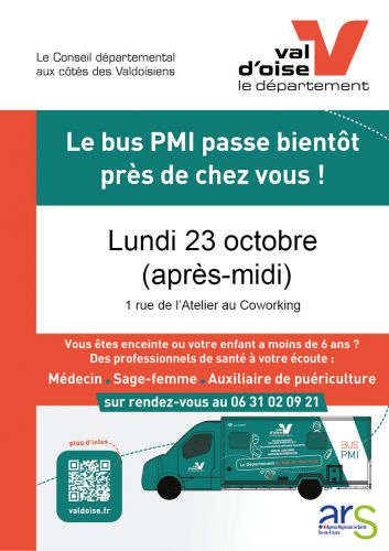 Affiche bus de la PMI 23 octobre 2023