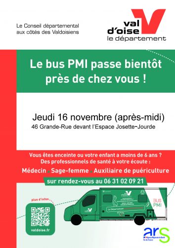 Affiche bus PMI 16 novembre 2023