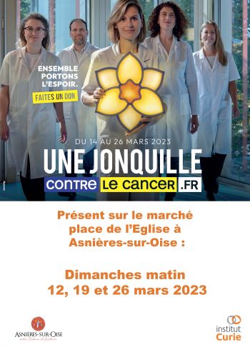 Une jonquille contre le cancer mars 2023