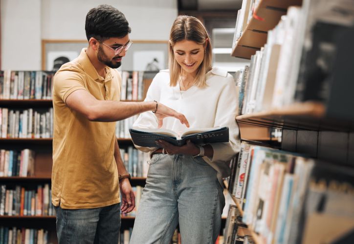 bibliothèque conversation