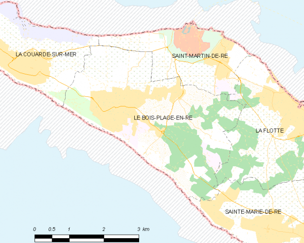 carte Bois Plage en Ré © Wikimedia