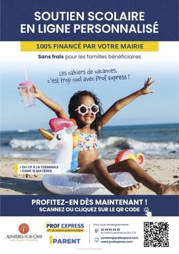 cahiers de vacances Prof Express