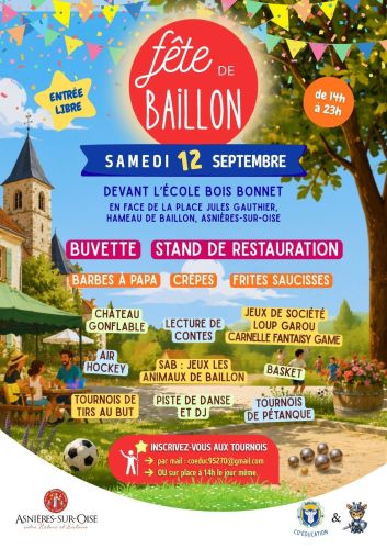 Fête de Baillon 2026