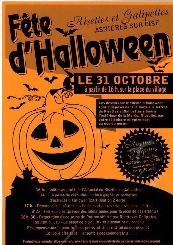 Halloween Risettes et Galipettes 2023