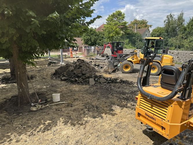 travaux dans les écoles