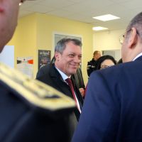 Visite du Secrétaire d'Etat Laurent Nunez à la Gendarmerie Communautaire
