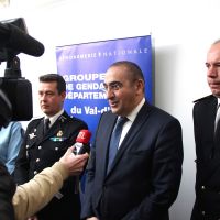 Visite du Secrétaire d'Etat Laurent Nunez à la Gendarmerie Communautaire