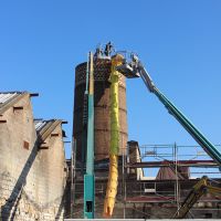 Destruction de la cheminée AVI 23 mars 2022