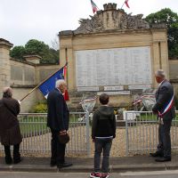Commémoration du 8-Mai-1945 Asnières-sur-Oise