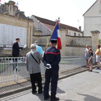 Commémoration de l'Appel du 18 Juin à Asnières-sur-Oise