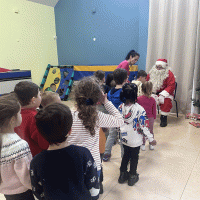 Le Père Noël dans les écoles décembre 2023