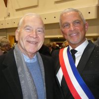 Eric Therry et Raphaël Barbarossa, maire de Belloy-en-France