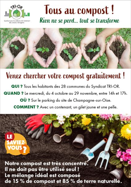 Distribution de compost hiver 2023