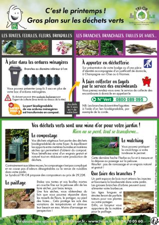 Consignes de tri de déchets verts Tri-Or
