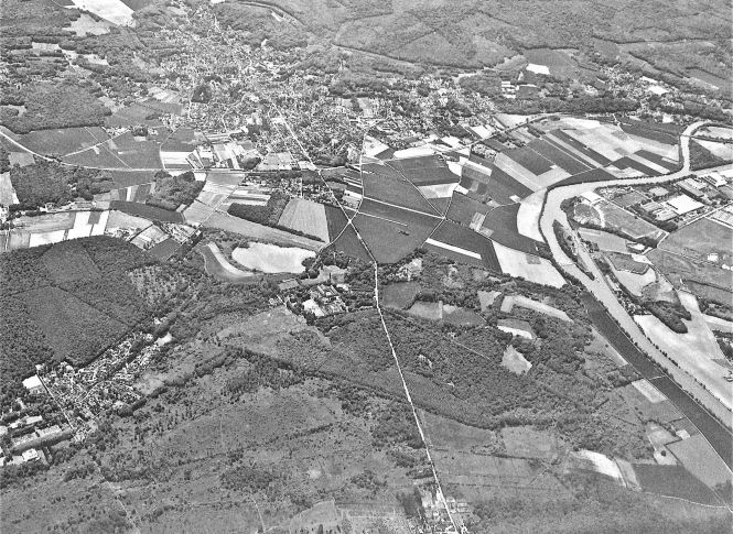 Asnières vu du ciel