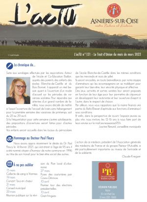 L'Actu 121 mars 2022