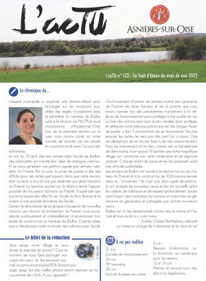 L'Actu 123 mai 2022