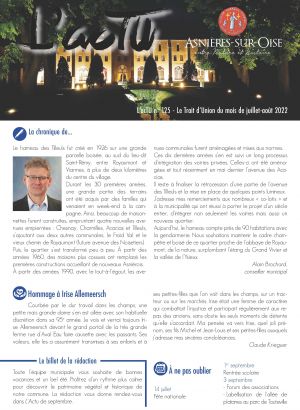 L'Actu 125 juillet-août 2022