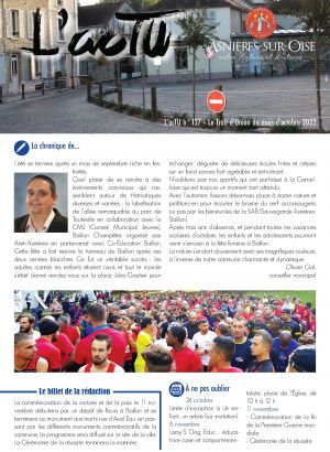 L'Actu 127 octobre 2022